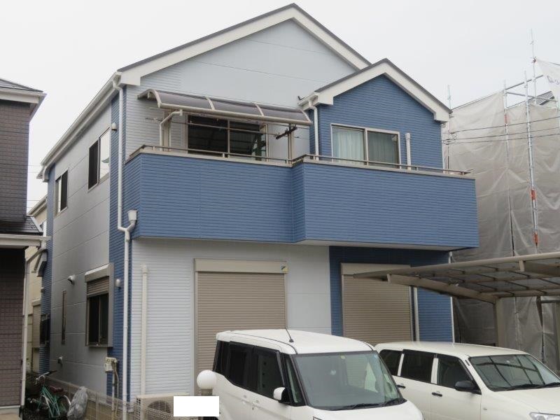 千葉市中央区星久喜町O様邸　外壁屋根塗装